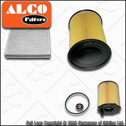 SERVICE KIT for FORD C-MAX 1.6 TDCI ALCO OIL AIR CABIN FILTERS (2010-2018)