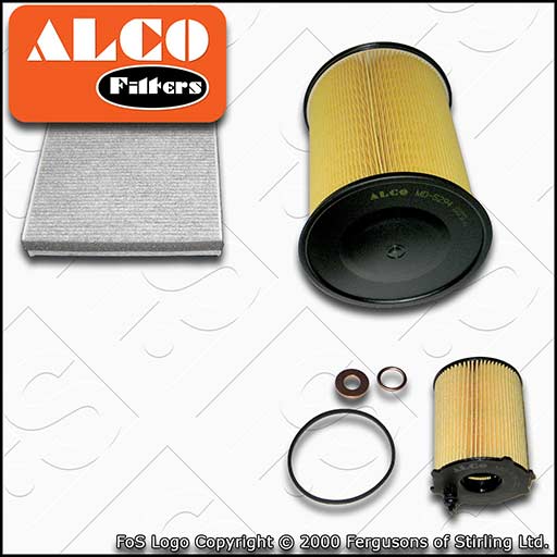 SERVICE KIT for FORD FOCUS MK3 1.5 TDCI ALCO OIL AIR CABIN FILTERS (2014-2018)