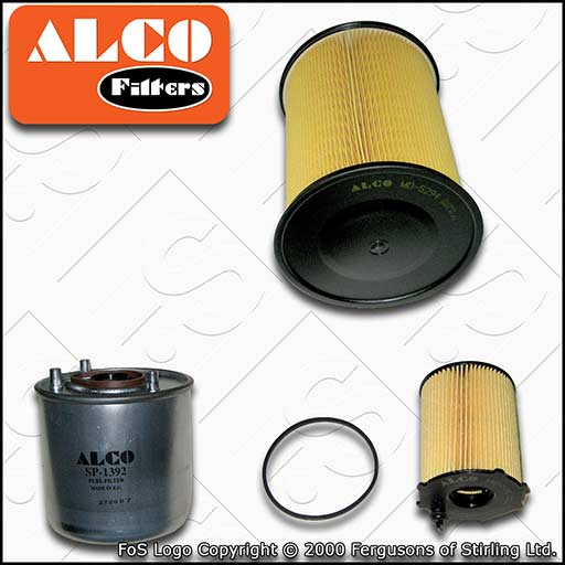 SERVICE KIT for FORD TRANSIT CONNECT 1.6 TDCI OIL AIR FUEL FILTERS (2013-2017)