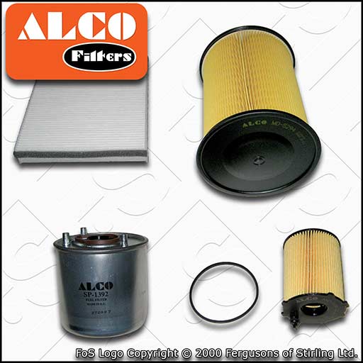 SERVICE KIT for FORD TRANSIT CONNECT 1.6 TDCI OIL AIR FUEL CABIN FILTERS (13-17)