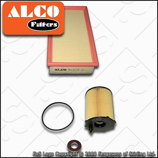 SERVICE KIT for PEUGEOT 407 1.6 HDI ALCO OIL AIR FILTERS (2004-2010)