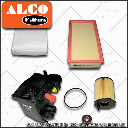 SERVICE KIT for CITROEN DISPATCH 1.6 HDI 16V OIL AIR FUEL CABIN FILTER 2007-2016