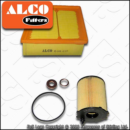 SERVICE KIT for FORD FIESTA MK7 1.5 TDCI ALCO OIL AIR FILTERS (2012-2017)