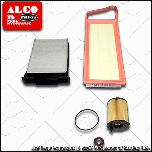 SERVICE KIT for CITROEN C1 1.4 HDI ALCO OIL AIR CABIN FILTERS (2005-2014)