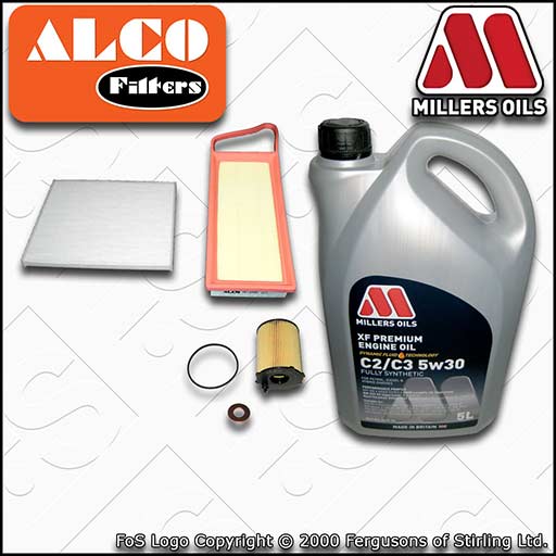 SERVICE KIT for PEUGEOT BIPPER 1.4 HDI OIL AIR CABIN FILTERS +OIL (2008-2018)