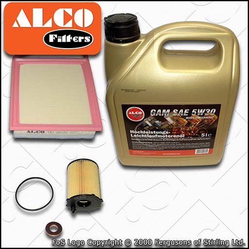 SERVICE KIT for CITROEN C3 PICASSO 1.6 HDI DV6C DV6D OIL AIR FILTERS +OIL 10-17