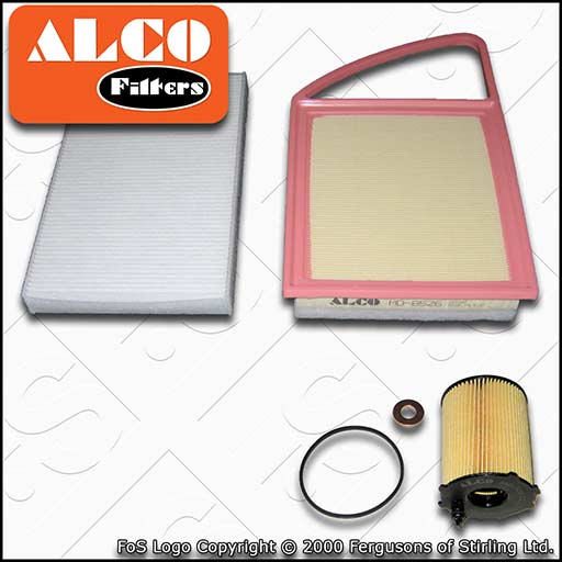 SERVICE KIT for CITROEN DS4 1.6 HDI ALCO OIL AIR CABIN FILTERS (2011-2015)