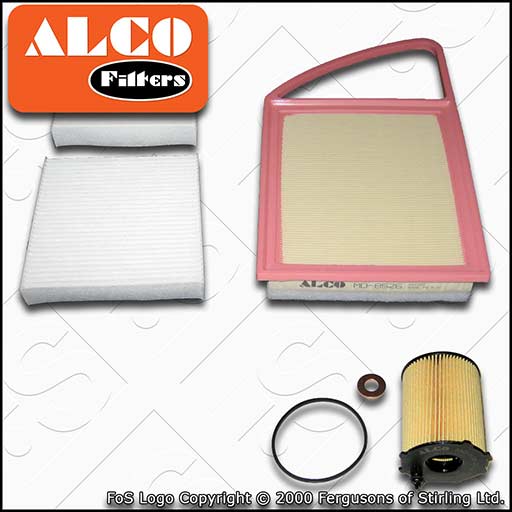 SERVICE KIT for PEUGEOT 2008 1.4 HDI ALCO OIL AIR CABIN FILTERS (2013-2019)