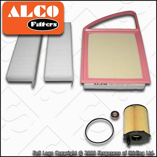SERVICE KIT for CITROEN DS5 1.6 HDI ALCO OIL AIR CABIN FILTERS (2011-2015)