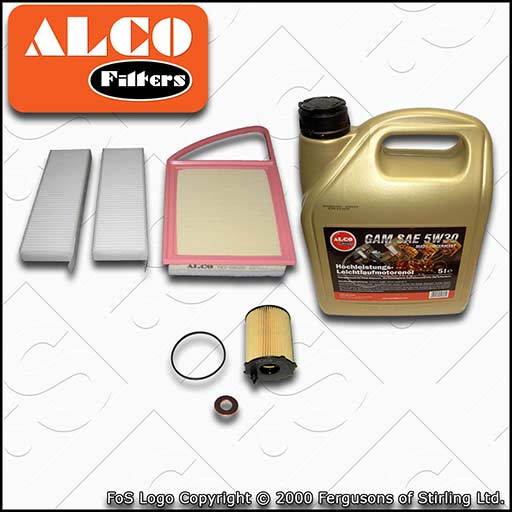 SERVICE KIT for CITROEN C4 PICASSO 1.6 HDI DV6C OIL AIR CABIN FILTERS +OIL 10-18