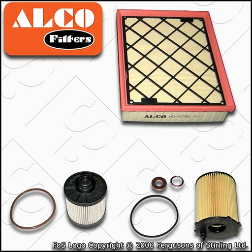 SERVICE KIT for FORD MONDEO MK5 1.5 TDCI ALCO OIL AIR FUEL FILTERS (2015-2022)