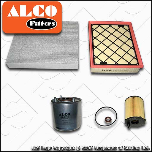 SERVICE KIT for FORD MONDEO MK5 1.6 TDCI OIL AIR FUEL CABIN FILTERS (2014-2022)