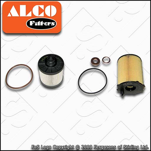 SERVICE KIT for FORD FOCUS MK3 1.5 TDCI ALCO OIL FUEL FILTERS (2014-2018)