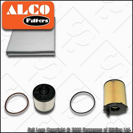 SERVICE KIT for FORD TRANSIT CONNECT 1.5 TDCI OIL FUEL CABIN FILTERS (2015-2020)