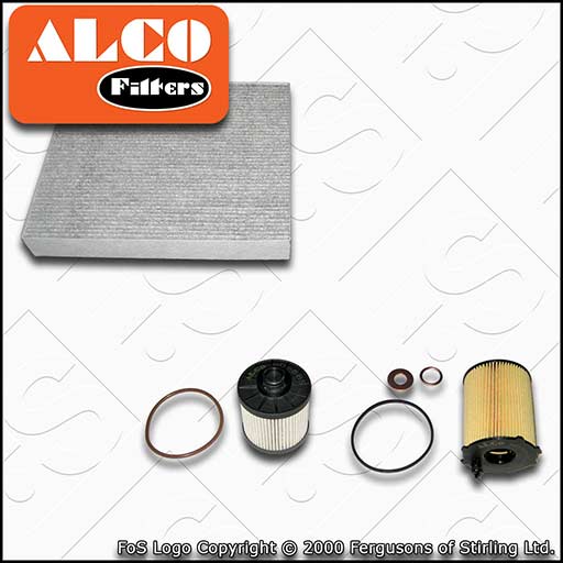 SERVICE KIT for FORD MONDEO MK5 1.5 TDCI ALCO OIL FUEL CABIN FILTERS (2015-2022)