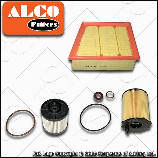 SERVICE KIT for FORD FIESTA MK8 1.5 TDCI OIL AIR FUEL FILTERS (2017-2022)