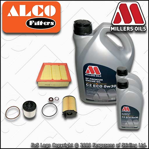 SERVICE KIT for FORD FIESTA MK8 1.5 TDCI OIL AIR FUEL FILTERS +OIL (2019-2022)