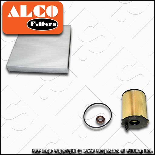 SERVICE KIT for FORD FOCUS MK2 1.6 TDCI ALCO OIL CABIN FILTERS (2004-2010)