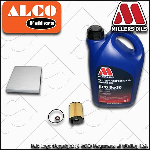 SERVICE KIT for FORD FOCUS MK2 1.6 TDCI OIL CABIN FILTERS +OIL (2004-2010)