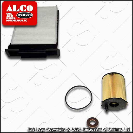 SERVICE KIT for CITROEN C1 1.4 HDI ALCO OIL CABIN FILTERS (2005-2014)