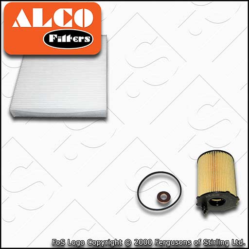 SERVICE KIT for FORD S-MAX 1.6 TDCI ALCO OIL CABIN FILTERS (2011-2014)