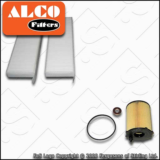 SERVICE KIT for PEUGEOT 3008 1.6 HDI ALCO OIL CABIN FILTERS (2009-2015)