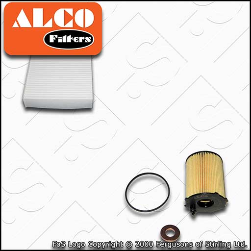 SERVICE KIT for CITROEN DISPATCH 1.6 HDI ALCO OIL CABIN FILTERS (2007-2016)