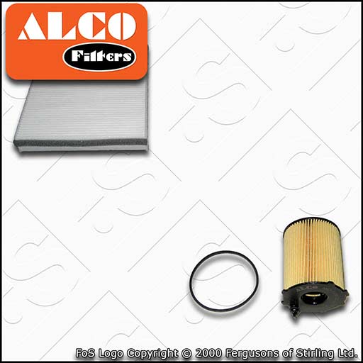 SERVICE KIT for FORD TRANSIT CONNECT 1.6 TDCI ALCO OIL CABIN FILTERS (2013-2017)