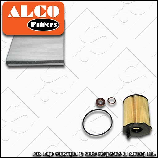 SERVICE KIT for FORD C-MAX 1.5 TDCI ALCO OIL CABIN FILTERS (2015-2020)
