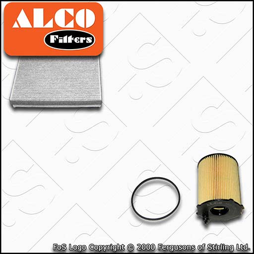 SERVICE KIT for FORD TRANSIT CONNECT 1.6 TDCI ALCO OIL CABIN FILTERS (2013-2017)