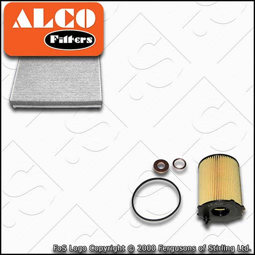 SERVICE KIT for FORD FOCUS MK3 1.5 TDCI ALCO OIL CABIN FILTERS (2014-2018)