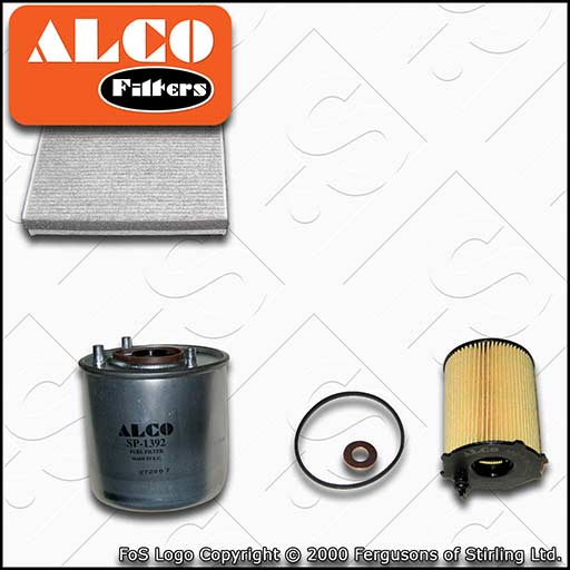 SERVICE KIT for FORD C-MAX 1.6 TDCI ALCO OIL FUEL CABIN FILTERS (2010-2018)