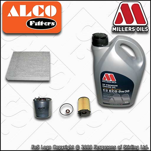 SERVICE KIT for FORD MONDEO MK5 1.6 TDCI OIL FUEL CABIN FILTERS +OIL (2014-2022)