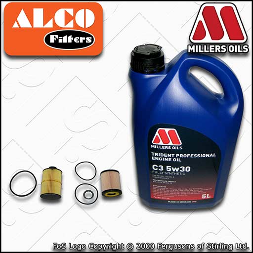 VAUXHALL/OPEL VECTRA C MK2 1.9 CDTI OIL FUEL FILTER SERVICE KIT +OIL (2004-2008)