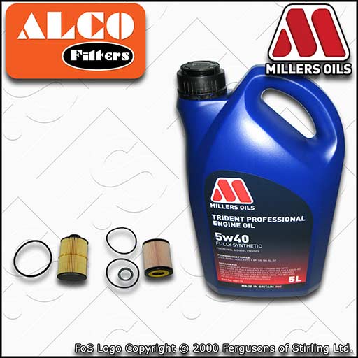 VAUXHALL/OPEL VECTRA C MK2 1.9 CDTI OIL FUEL FILTER SERVICE KIT +OIL (2004-2008)