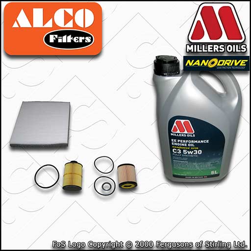 VAUXHALL ZAFIRA MK2/B 1.9 CDTI OIL FUEL CABIN FILTER SERVICE KIT +OIL(2005-2014)