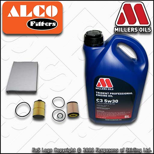 VAUXHALL/OPEL ASTRA H MK5 1.9 CDTI OIL FUEL CABIN FILTER SERVICE KIT+OIL (04-10)