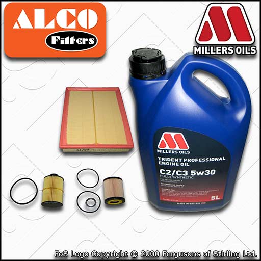 VAUXHALL/OPEL VECTRA C MK2 1.9 CDTI OIL AIR FUEL FILTER SERVICE KIT +OIL (04-08)