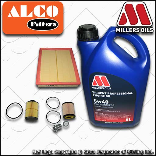 VAUXHALL/OPEL VECTRA C MK2 1.9 CDTI OIL AIR FUEL FILTER SERVICE KIT +OIL (04-08)