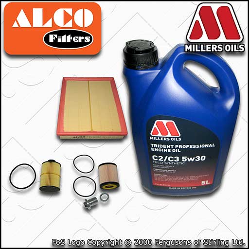 VAUXHALL/OPEL VECTRA C MK2 1.9 CDTI OIL AIR FUEL FILTER SERVICE KIT +OIL (04-08)