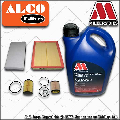 VAUXHALL/OPEL VECTRA C MK2 1.9 CDTI OIL AIR FUEL CABIN FILTER SERVICE KIT +OIL