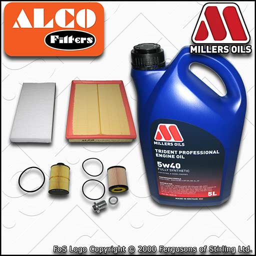 VAUXHALL/OPEL VECTRA C MK2 1.9 CDTI OIL AIR FUEL CABIN FILTER SERVICE KIT +OIL