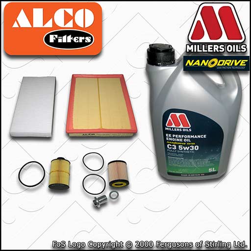 VAUXHALL/OPEL VECTRA C MK2 1.9 CDTI OIL AIR FUEL CABIN FILTER SERVICE KIT +OIL