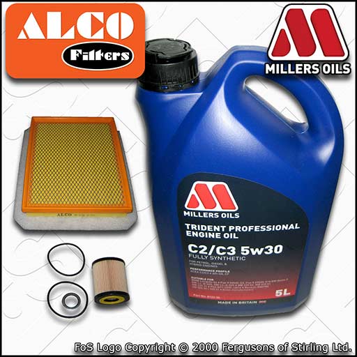 VAUXHALL/OPEL ASTRA H MK5 1.9 CDTI OIL AIR FILTER SERVICE KIT +OIL (2004-2010)