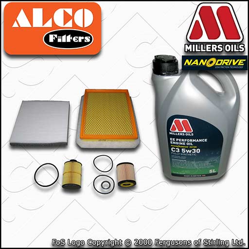 VAUXHALL ZAFIRA MK2/B 1.9 CDTI OIL AIR FUEL CABIN FILTER SERVICE KIT +OIL 05-14