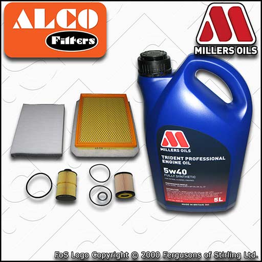 VAUXHALL/OPEL ASTRA H MK5 1.9 CDTI OIL AIR FUEL CABIN FILTER SERVICE KIT +FS OIL