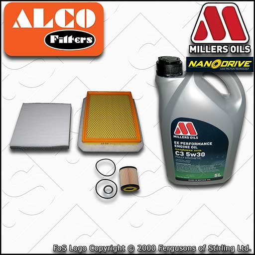 VAUXHALL ZAFIRA MK2/B 1.9 CDTI OIL AIR CABIN FILTER SERVICE KIT +OIL (2005-2014)