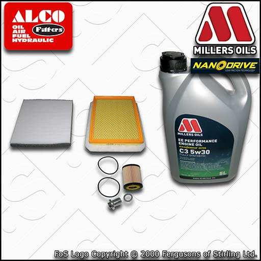 VAUXHALL ZAFIRA MK2/B 1.9 CDTI OIL AIR CABIN FILTER SERVICE KIT +OIL (2005-2014)