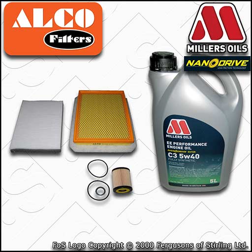 VAUXHALL/OPEL ASTRA H MK5 1.9 CDTI OIL AIR CABIN FILTER SERVICE KIT +OIL (04-10)