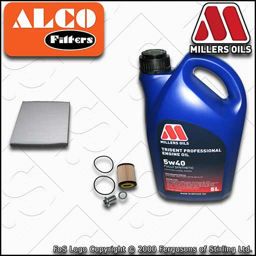 VAUXHALL/OPEL ZAFIRA MK2/B 1.9 CDTI OIL CABIN FILTER SERVICE KIT +OIL(2005-2014)